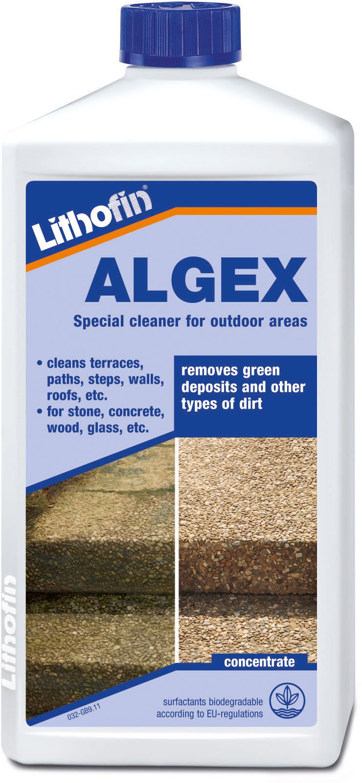 ALGEX special cleaner for outdoor areas
