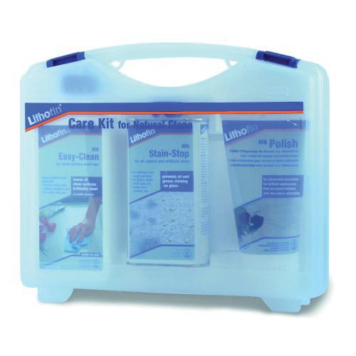 Lithofin care kit for natural stone - lithofin