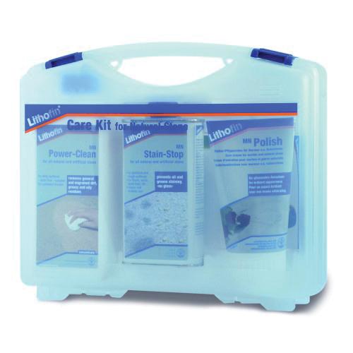 Lithfoin care kit for natural stone - lithofin