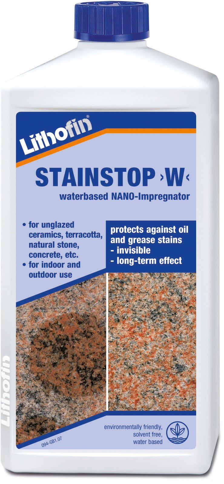 Lithofin stainstop w waterbed nano impregnator