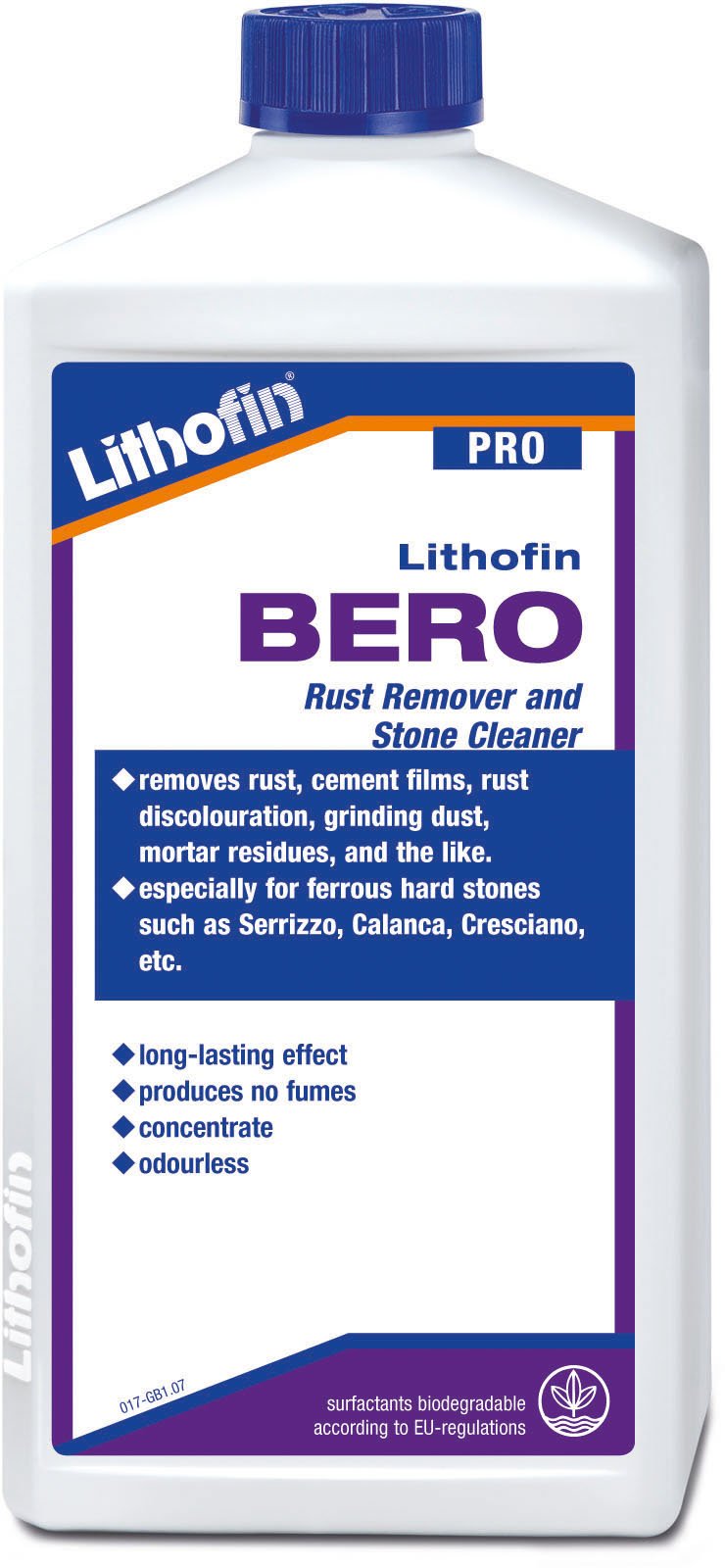 Lithofin BERO rust remover and stone cleaner