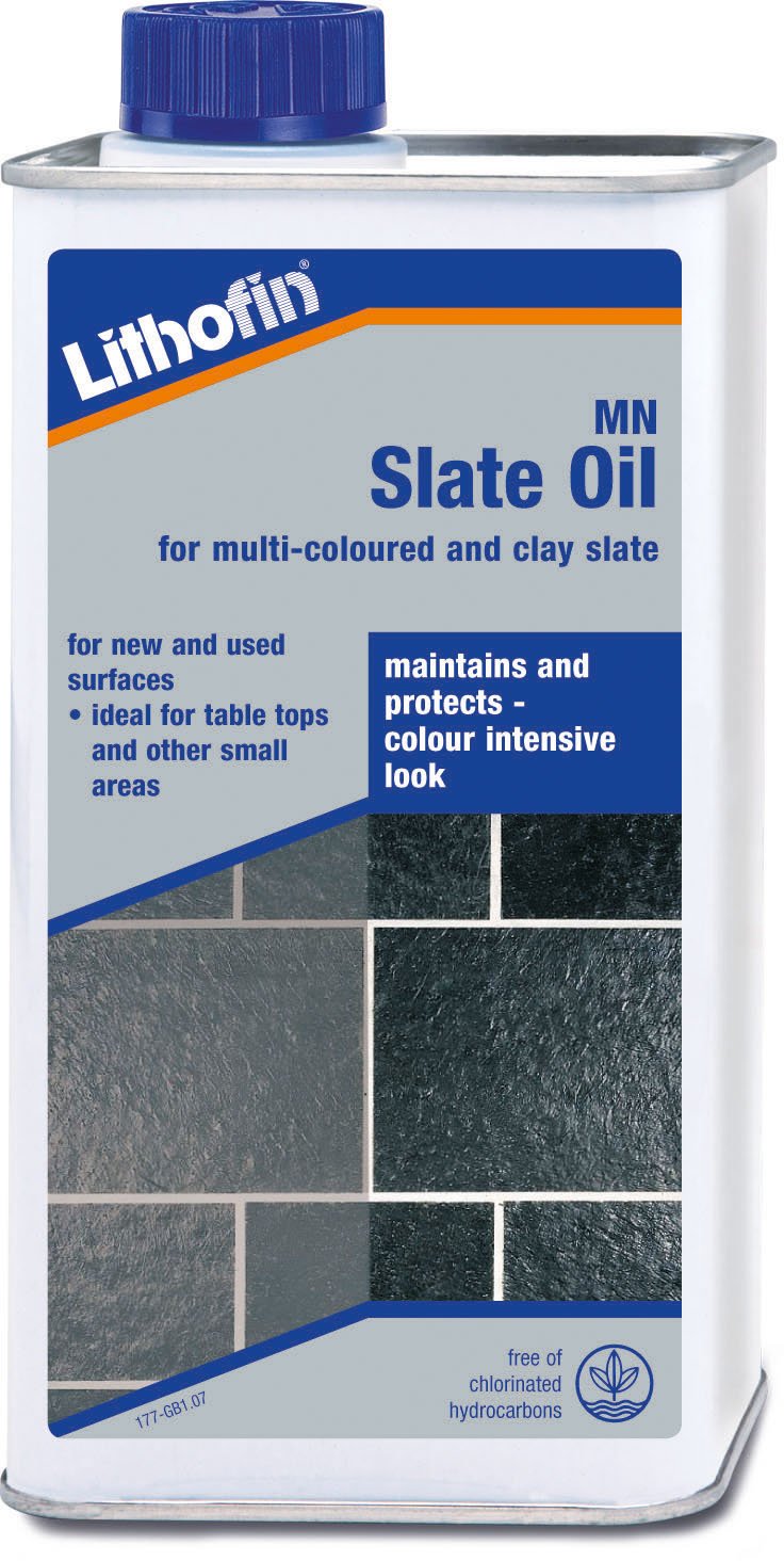 Lithinfin MN slate oil for multi-coloured and clay slate 